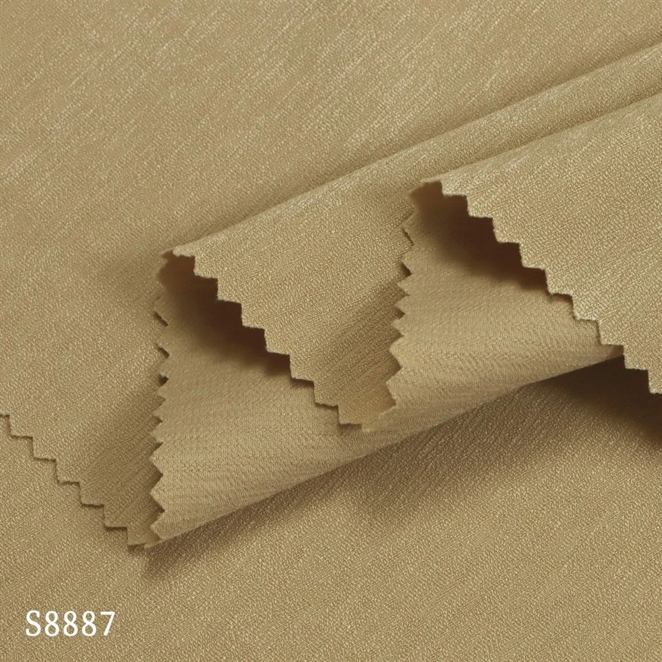 Corteza Crepe Tela Jacquard rehegua